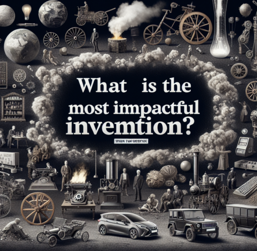 ¿Cuál es el invento más impactante?
