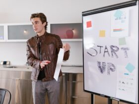 Emprendedor analizando errores en su negocio