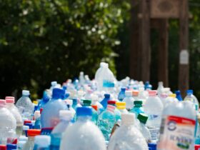 Contenedores de reciclaje de colores